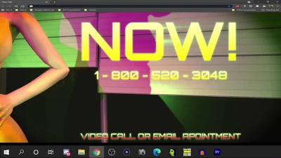 Skinny cyberpunk slut pleases an unversed young client [Trailer]