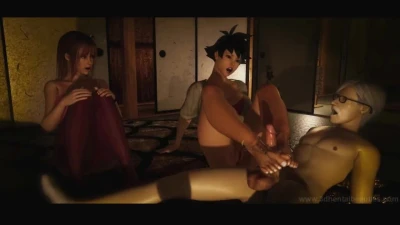 Shy Honoka trains her pussy and mouth with perverted sensei [Trailer]