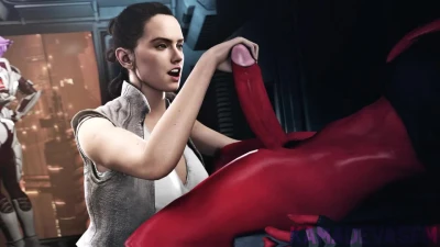 Star Wars Rey Handjob - KamadevaSFM