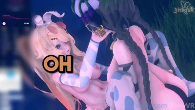 [JinkyVR] Getting my pussy pounded by @Levvi until I CUM
