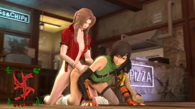 Aerith x Yuffie