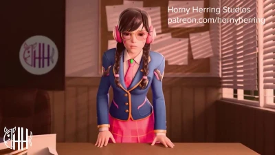 D.Va gets spanked
