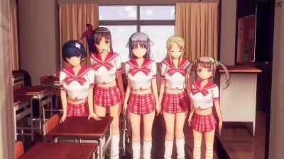 Grand Opening! Students  Sextreme Massage Salon! [LEGENDADO PT-BR]