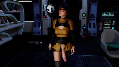 Slutty egyptian queen Neith revel threesome with futa guard and stranger [Excerpt]