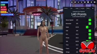 Gyat.io — 1ST FREE BROWSER SEX MMORPG GAMEPLAY [MULTIPLAYER][CHARACTER CUSTOMIZATION]
