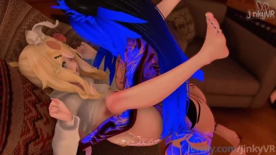 [JinkyVR] I love raising my legs and being a BREEDABLE BUNNY