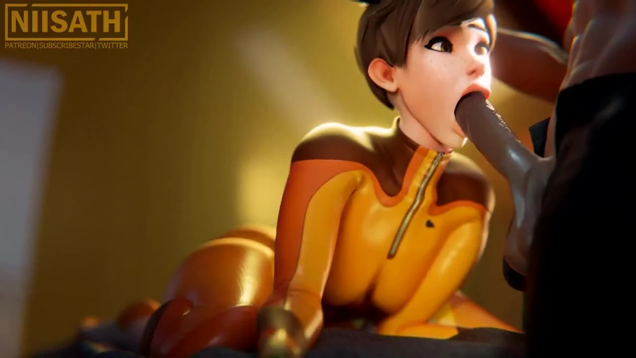 Tracer (Overwach) - Turning Sides (720p) - 3D Free Porn | 100% Ad-Free | xporn3d.com