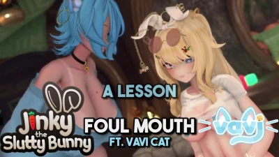 [JinkyVR] FOUL MOUTH Slut gets PUNISHED/FUCKED for cursing