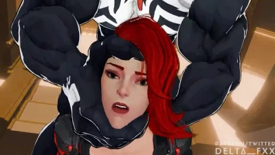 Marvel Rivals Black Widow - Ambushed by her best friend from her neighborhood [DELTA_FXX]