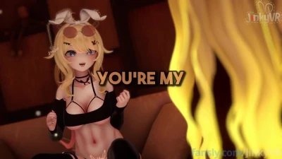 [JinkyVR]Slutty Bunny gets DICKED DOWN to get her horny back