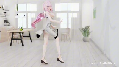 Elysia cheongsam Masturbation stick dance breasts