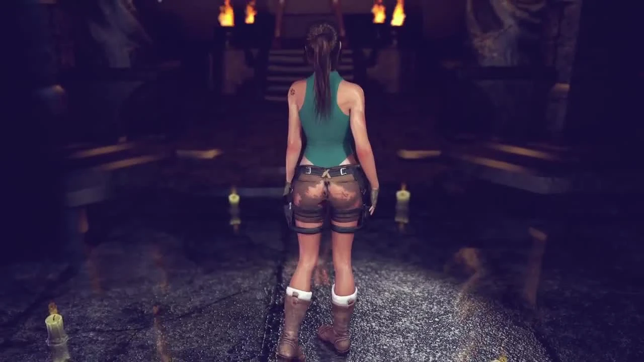 Tanned wanton Lara Croft in torn shorts slow dances in abandoned ruins - 3D Free Porn | 100% Ad-Free | xporn3d.com