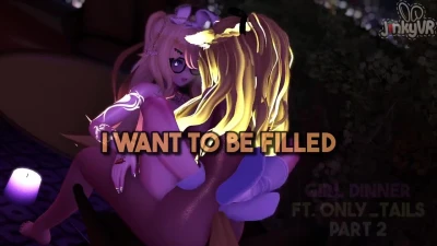 [JinkyVR] Begging to be CREAMPIED as she holds and FUCKS me