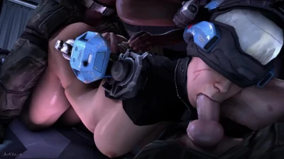 [AnKhajiit] Commission - Kat in the Shower Room