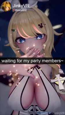 [JinkyVR]Hope nobody sees me using magic to play with myself