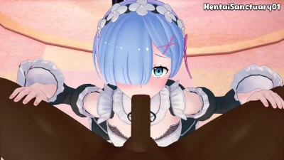 Rem addicted to Anal with BBC — Re:Zero