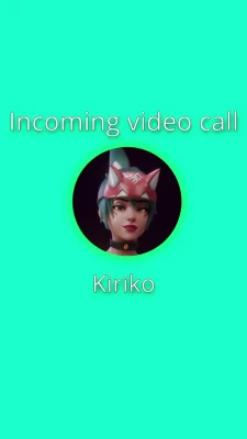 Video call with Kiriko