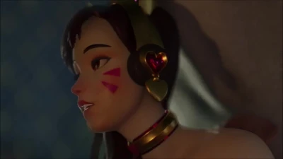 Dva railed by a Horse