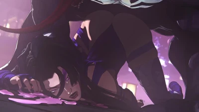Psylocke and Venom