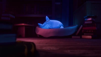 Mona Daily Life with Slime WIP Fischl Slime Short #Animation