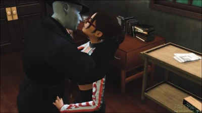 [4K] MR.X DESTROYING CLAIRE REDFIELD