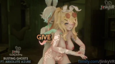 [JinkyVR] Getting FUCKED from behind by my favorite ghost