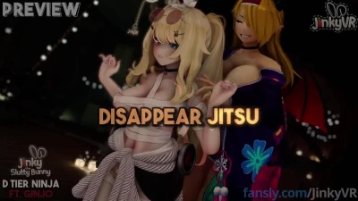 [JinkyVR]Slutty Bunny fails at stealing but ends up with CUM