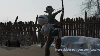 Goblin and orc warrior (preview)
