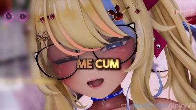 [JinkyVR] I get so horny from everyone watching me cum