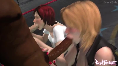 Zack and Dean vs Tina and Mila [LEGENDADO PT-BR]