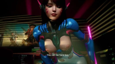 Passionate youthful D.Va loves make special livestreams for her fans