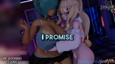 [JinkyVR] Can t stop bouncing my ass on Vavi_Cat s futa cock