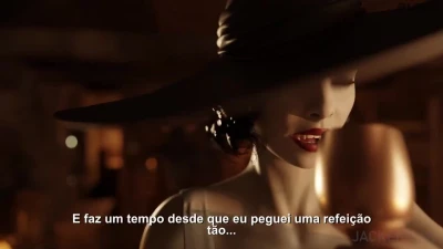 Dinner at the Castle Dimitrescu [LEGENDADO PT-BR]