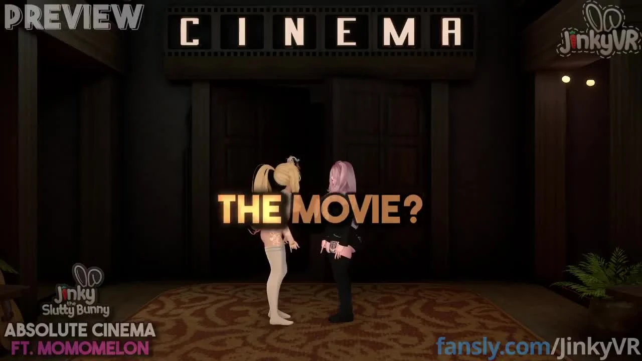 [JinkyVR]Slutty Bunny goes to the movies and missed the PLOT - 3D Free Porn | 100% Ad-Free | xporn3d.com