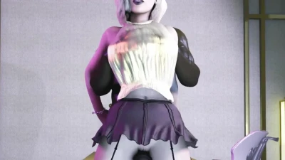 Luna  the blacked blonde