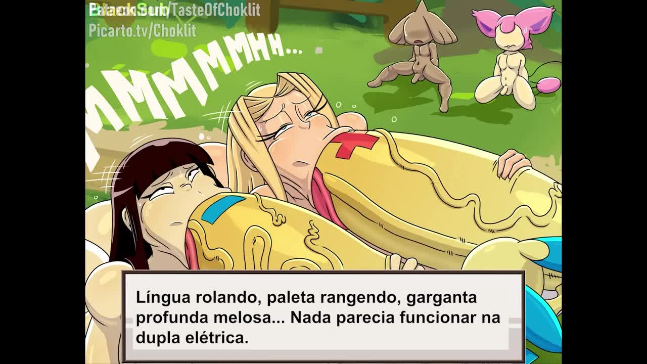 Plusle & Minun In  What A Catch! [LEGENDADO PT-BR] - 3D Porn | xporn3d.com