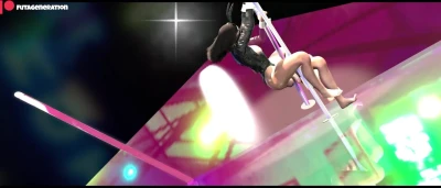 Pole Dancing Bunny