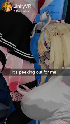 [JinkyVR] It s really hard to NOT suck cock peaking out
