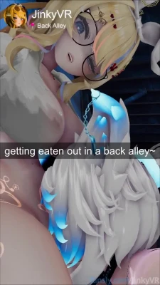 [JinkyVR] Getting all WET from @SakkiVR eating me out