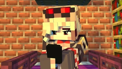Burnice belly inflation minecraft animation