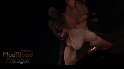 MudBlood Prologue Gameplay Clip - Azalea x Hobgoblin Threesome