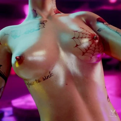 Judy Álvarez getting sweaty and wild