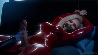 Latexwatch Handjob (futa)