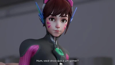 D.va Footjob pt br