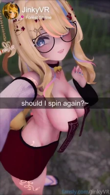 [JinkyVR] I wonder what comes off next on the next spin