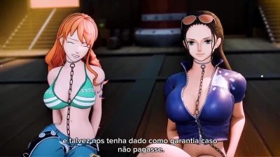 A Fishy Deal PT BR (Nami e Robin)