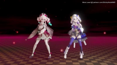 Hyacine & Theresa   HimeHina V【MMD】