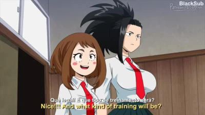 Uraraka And Momo Resistence Training [LEGENDADO PT-BR]