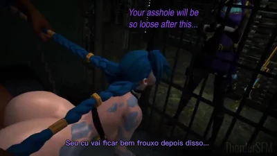 Jinx takes bbc PT-BR