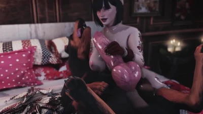 Cucked By Canine Cock on Christmas (3DErotica)
